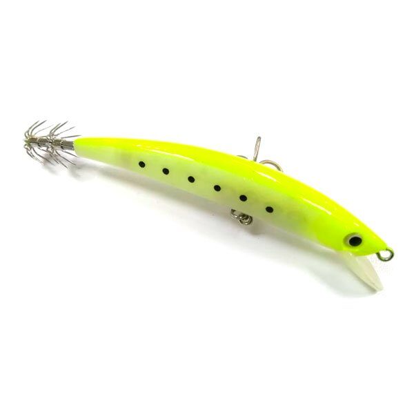 Воблер на кальмара  Higashi Pelagic 19гр 07 Chartreuse