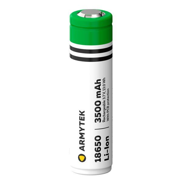 Аккумулятор Armytek 18650 Li-Ion c защитой 3500 mAh